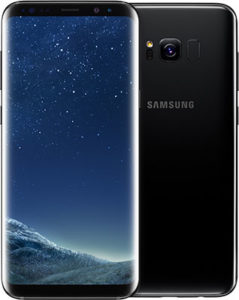 Samsung-Galaxy-S8-Plus-Front-&-Back-View—Midnight-Black